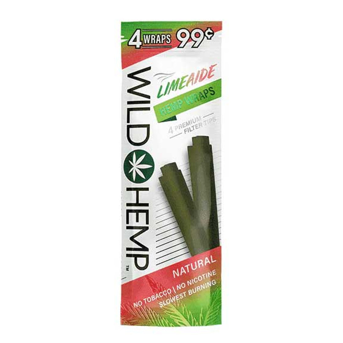 Wild Hemp Wraps Limeade Flavor