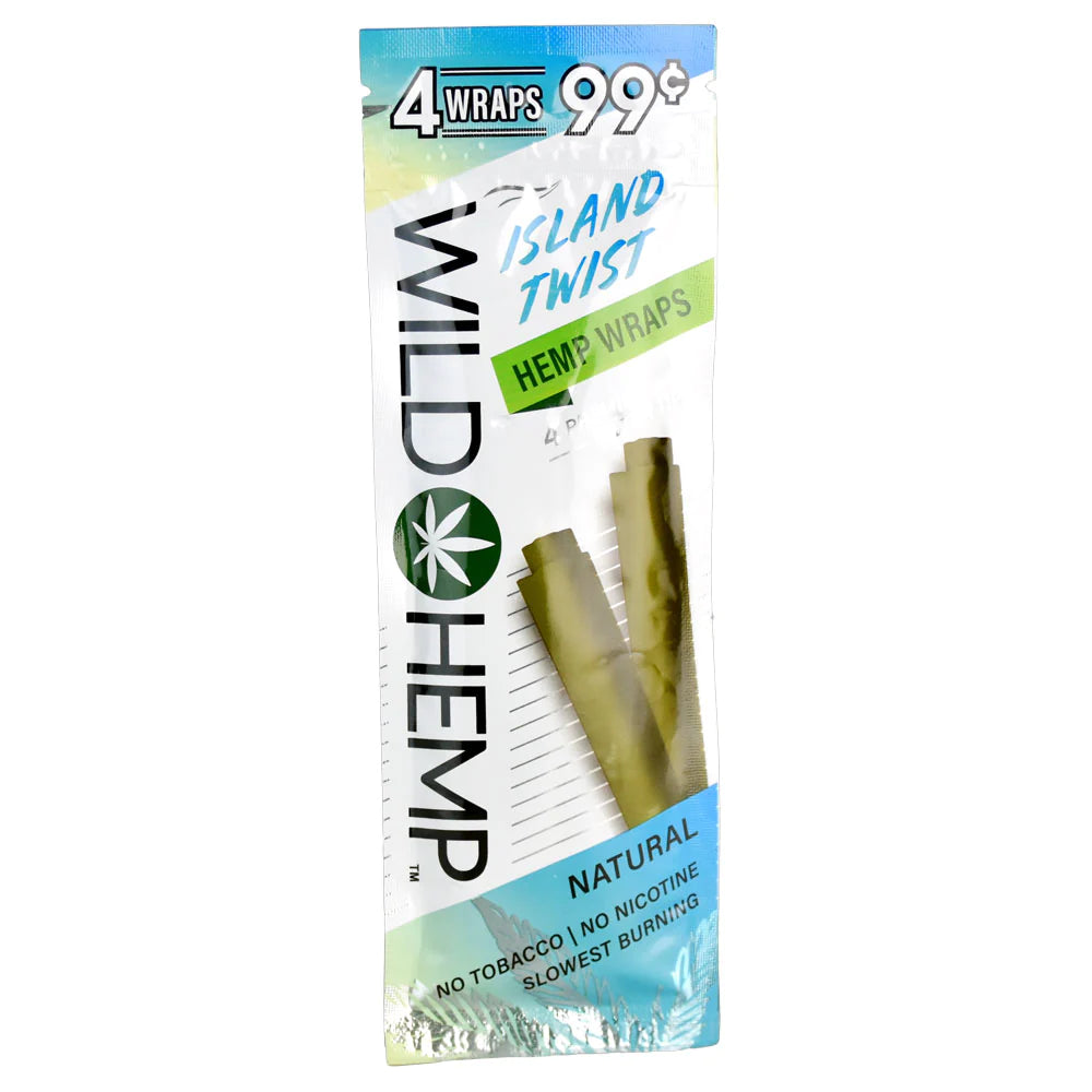 Wild Hemp Wraps Island Twist Flavor