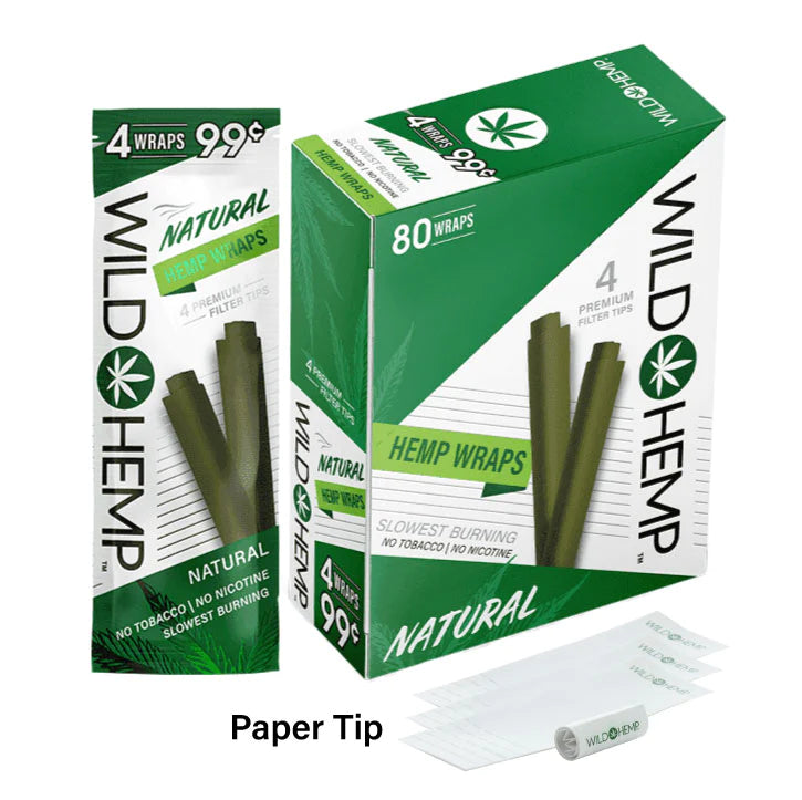 Wild Hemp Wraps Natural Flavor