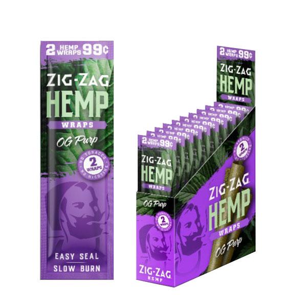 Zig Zag Hemp Wraps OG Purp Flavor
