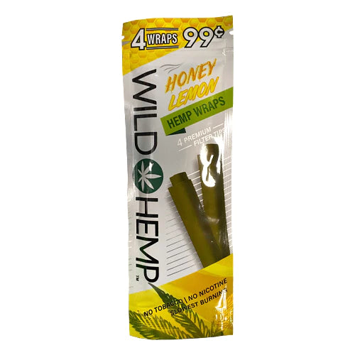 Wild Hemp Wraps Honey Lemon Flavor